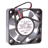 【hot】☽●  COOLING REVOLUTION 4cm 4010 40mm fan 12V 0.06A North and South mini chassis silent Metal cooling