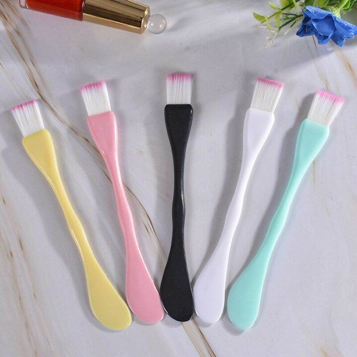 1-pcs-double-face-mask-mud-brush-professional-portable-foundation-brush-soft-bristle-skin-care-cosmetics-beauty-tools-makeup-makeup-brushes-sets