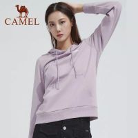 Cameljeansใหม่ฤดูใบไม้ผลิผู้หญิงเสื้อกันหนาวมีฮู้ดผู้หญิงเสื้อกีฬาเสื้อกันหนาวพร้อมลายCasualเสื้อฮู้ดสตรี