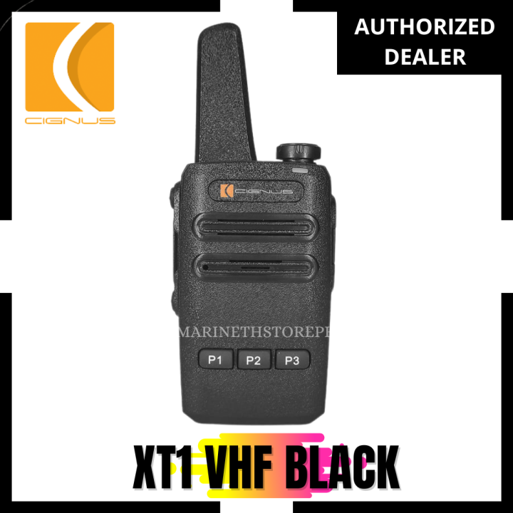 Cignus XT1 VHF XT1 VHF 2 Watts Two Way Radio NTC Type Approved