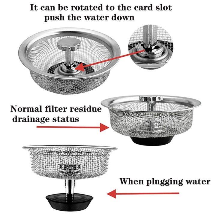 kitchen-sink-filter-stainless-steel-anti-blocking-strainer-bathroom-shower-drain-sink-cover-pool-sewer-filter-home-accessories