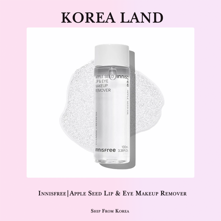 Innisfree Apple Seed Lip & Eye Makeup Remover New Version 2023 (100ml