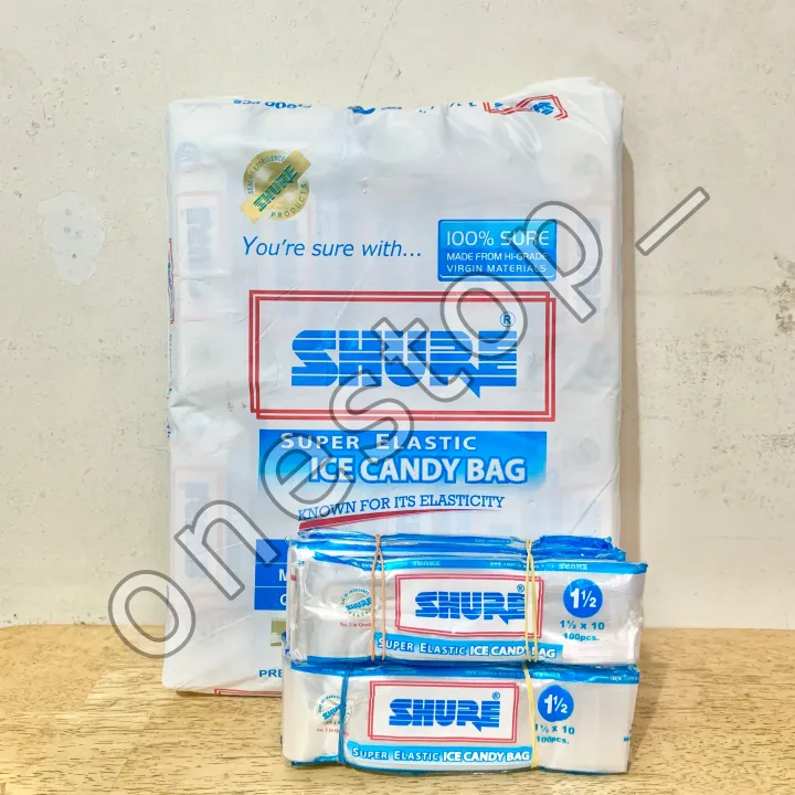 Shure Ice Candy Bag 1.5x10 (100pcs) | Lazada PH