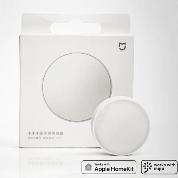 xiaomi-mi-light-detection-sensor-ดวงไฟตรวจจับเซ็นเซอร์-อุปกรณ์ตัวนี้ต้องมี-gateway-เชื่อมต่อเพื่อใช้งานร่วมกัน-สามารถตรวจจับแสงโดยรอบและบันทึกได้