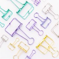 【jw】✸  Luxury quality 48mm 32mm 19mm  Multicolor Metal Binder Clip Clamp Paper Student School Office Supplies