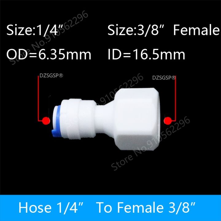 ro-water-straight-pipe-fitting-1-4-3-8-od-hose-1-8-1-4-3-8-1-2-3-4-bsp-male-female-thread-plastic-quick-connector-system