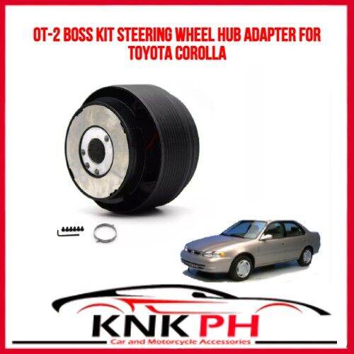 Tarmac Eater Steering Wheel Boss Hub Kit For Toyota MR2 SW20, Sera & Supra Mk4 A80 – Aluminum Adapter