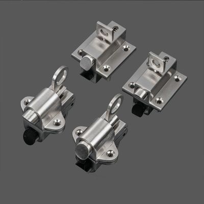 Self-closing Automatic Latch/Bolt Balcony Door Window Intermediate Spring Bolt Door Hardware Stainless Steel