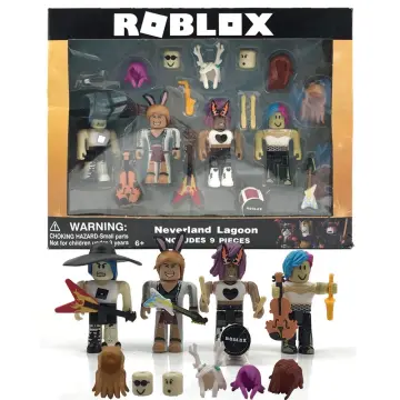 Hot selling Roblox Jogo Ao redor Boneca Boneca Boneca Boneca Grande Coleção  Virtual World Children Montado Brinquedo Bloco de Construção