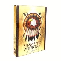 Shamanic Medicine Oracle DK ไพ่ทำนายไพ่เวอร์ชั่นภาษาอังกฤษเกมกระดานเพื่อความบันเทิง