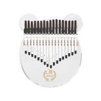 【YF】 M MBAT 17-tone Kalimba Transparency Thumb With Tuning Instrument Little