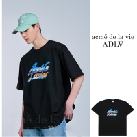 [Acme De La Vie] เสื้อยืดโลโก้แขนสั้นวินเทจยุค80