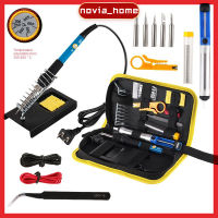 15 ชิ้น 60W ปรับอุณหภูมิได้ electric soldering iron จอแอลซีดีหัวแร้งไฟฟ้า ปั๊มเครื่องมือเชื่อม หัวแร้งบัดกรี