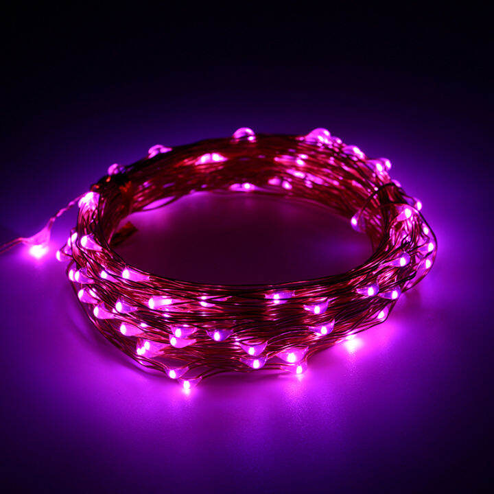 cod-wangshenghui-สายไฟ-led-rgb-usb-rgb-แอลอีดีลวดทองแดงนางฟ้าพวงมาลัยไฟประดับ10ม-100leds-ของตกแต่งปาร์ตี้วันหยุดสำหรับบ้าน