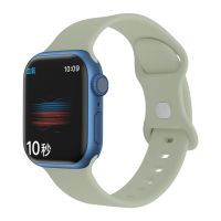 xiaozh Silicone TPU Fashion 2022 Watch Strap For Apple Watch 7 SE 6 5 4 3 Soft bracelet watchband for iWatch 38 40 42 44 42 45MM