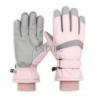 【CW】 Gloves Windproof Men Outdoor Warm Cycling Snow Ski