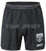 เสื้อผ้าบาสเกตบอลคุณภาพสูง QLD MAROONS RUGBY TRAINING SHORTS offers 2020 football TRAINING SHORTS