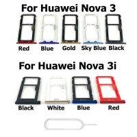 อะไหล่สำหรับ Nova 3 3I ซิมการ์ดที่ใส่ถาดสล็อตอะแดปเตอร์พร้อมชิ้นส่วนซ่อมหมุดปักการ์ด