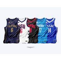 WORLD BASKETBALL TEAM JERSEYS