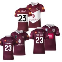 QLD Maroons 2023 Captains Run Rugby Jersey Size S-M-L-XL-XXL-3XL-4XL-5XL