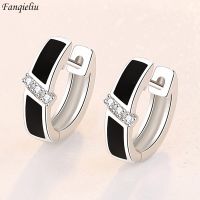 【YP】 Fanqieliu 925 Needle Round Hoop Earrings Jewelry New FQL21482