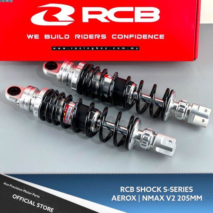 Rcb Shock S Series Mm Aerox Adjustable No Tank Motorcycle Motor Accesories Lazada Ph