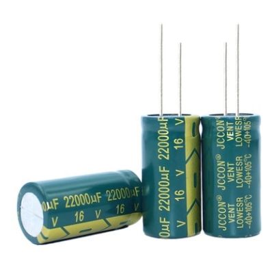16V22000UF 22000UF 16V high frequency low impedance aluminum electrolytic capacitor 18*35MM