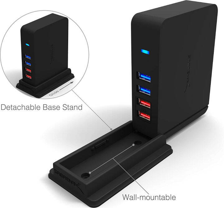 sabrent-7-port-usb-3-0-hub-2-charging-ports-with-12v-4a-power-adapter-black-hb-u930