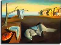 Salvador Dali-ความคงทนของหน่วยความจำโปสเตอร์ตกแต่งแบบศิลปะภาพศิลปะบนผนังห้องน้ำสำนักงานบ้านศิลปะการตกแต่งห้องนอนผู้ชายผู้หญิงของขวัญพิมพ์