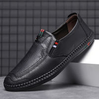 TOP☆All Season Mens Driving Moccasins Genuine Leather Men Loafers High Quality Comfortable breathable wear-resistance soft cowhide Man Flats