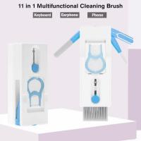 11 In 1 Earphone Cleaner Brush Kit Camera Phone Tablet Laptop TV Screen Cleaning Tools Headset Cleaning Pen For Airpod Pro 3 2 1 Lens Cleaners