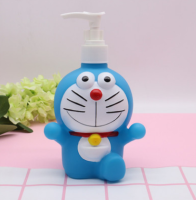 Bathroom Liquid Soap Dispenser Cartoon Plastic Soap Bottle Shower Gel Shampoo Bottle Portable Household Travel Lotion Bottle