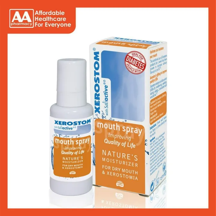 New XEROSTOM MOUTH SPRAY 15ML (FOR DRY MOUTH OR XEROSTOMIA) Lazada