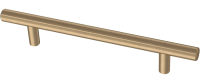 Franklin Brass P01026Z-CZ-B Bar 5-1/16 Inch Cabinet Pull, 5-1/16" (128mm), 10-Pack, Champagne Bronze, 10 Count