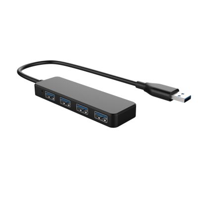 ™❖ ABS Portable USB Hub Laptop Accessory Adapter High Speed Charging Ultra Slim Accessories Home Office Travel 4 Port Computer