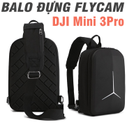 Balo đựng flycam DJI mini 3 pro và phụ kiện túi đựng có xốp cứng chống sốc
