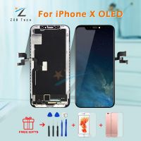 โทรศัพท์มือถือแอลซีดีสำหรับ Iphone X 3D หน้าจอสัมผัส Digitizer คุณภาพดี AMOLED OEM สำหรับ Iphone X LCD เปลี่ยนประกอบจอแสดงผล