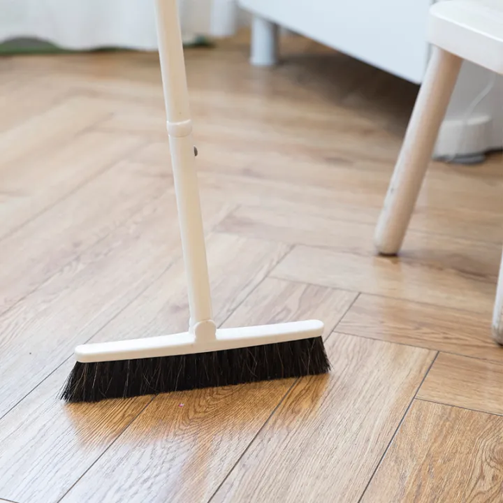 Household horse hair broom feather duster set telescopic broom cleaning cleaning dust cleaning