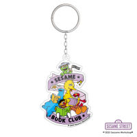 SST3 พวงกุญแจอะคริลิค Sesame Book Club Acrylic Keychain 5 1x7 1 cm