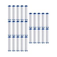 25PCS Universal Filters PP Cotton Filters Shower Filters Replacements Shower Water Filters