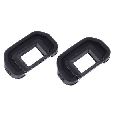 【HOT】 2ชิ้นกล้องยางตาถ้วย EB EyeCup ตาสำหรับ EOS 60D 50D 5D II 5D2 6D2 6D 80D 70D 40D 30D 20D 10D