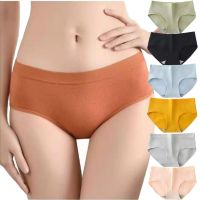 M-XXL 8 Color Seamless Cotton Panty SIZE Mid-Rise Breathable Female Panties