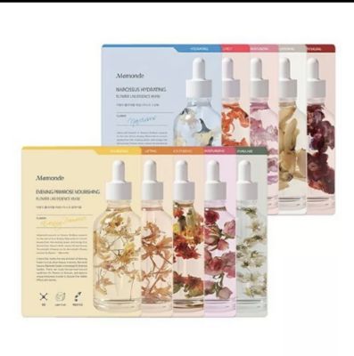 Mamonde Flower Lab Essence Mask sheet Hibiscus Deep, Rose Moisturizing, Narcissus, Camellia, Evening, Magnolia, Ampoule