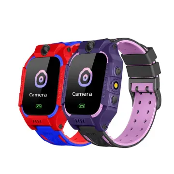 Buy Children Smart Watch With Gps, Setracker And Sim Card Slot-purple