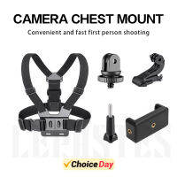 、][]Action Camera Chest Mount พร้อมสายรัดเข้ากันได้กับ V39 Gopro 109876 5AKASO EK7000 ve 4 5 6 Plusapemandragon Touch