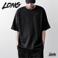 Just Say Bad ® เสื้อ Oversize Long ( รุ่นแขนยาว ) สีดำ เสื้อยืด ชาย หญิง S M L / OL