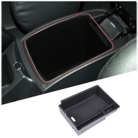 For Kia Sportage NQ5 2022 ABS Black Center Armrest Box Storage Box Phone Tray Storage Box Car Interior Essories