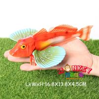 Monkey Toys - โมเดลสัตว์ Green Fin Fish ปลาครีบเขียว ขนาด 17.00 CM (จากหาดใหญ่)