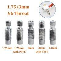 【LZ】❧  3d impressora hotend e3d v6 heatbreak m7 m6 rosca extrusora 175 3mm filamento metal tubo de alimentação 4pcs