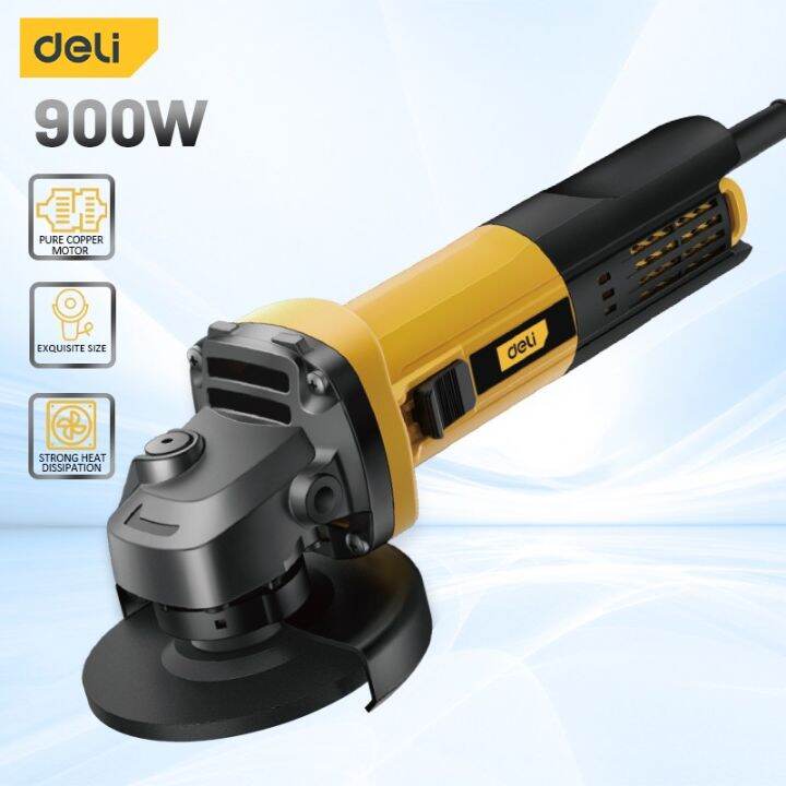 Deli 900W 220V Industrial Grade Angle Grinder Disc For Cutting Wood